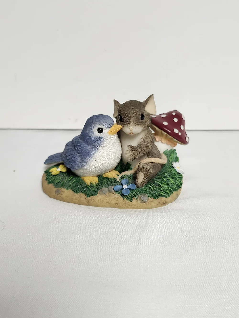 Bluebird & Mouse Fitz & Floyd Charming Tails 